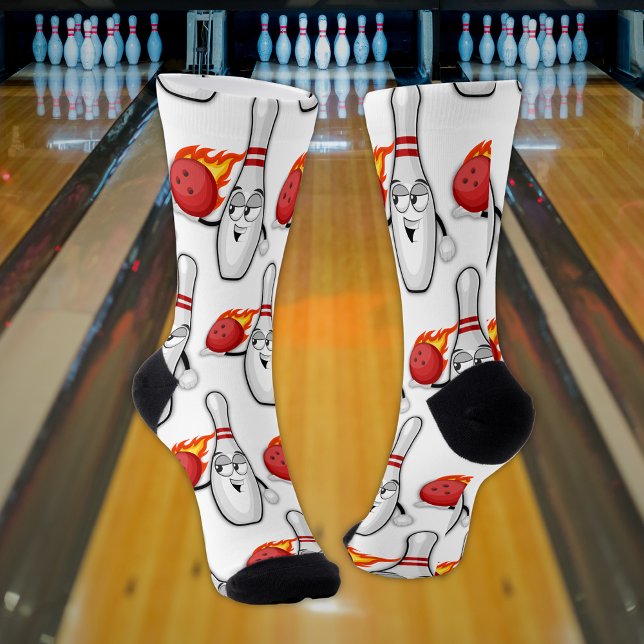 Dämliche Bowling-Socken  Socken (Von Creator hochgeladen)
