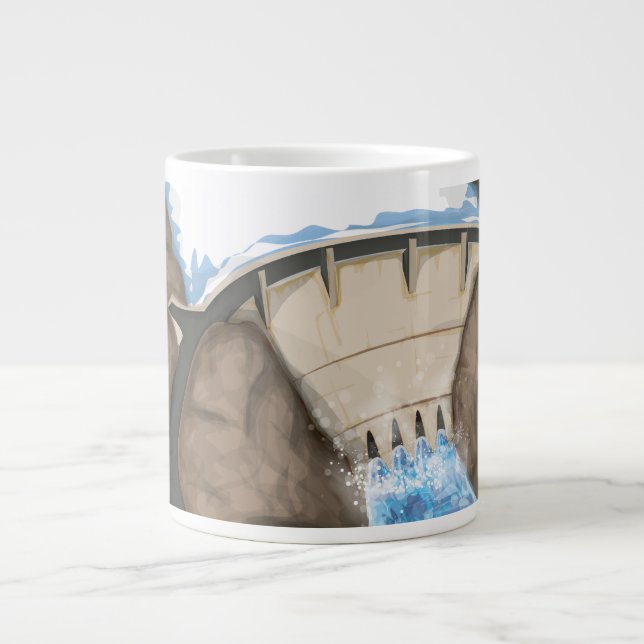 Damm Jumbo-Tasse (Vorderseite)