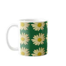Dämme Blume auf grünem Rasen