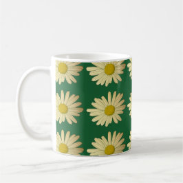 Dämme Blume auf grünem Rasen Kaffeetasse