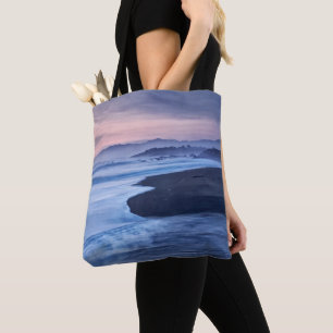 Dämmerung am Moonstone Beach Tasche