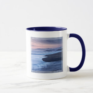 Dämmerung am Strand von Moonstone Tasse