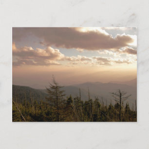 Dämmerung an Clingmans Haube Postkarte
