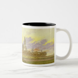 Dämmerung bei Neubrandenburg Zweifarbige Tasse