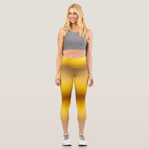 Dämmerung des Goldes Capri Leggings