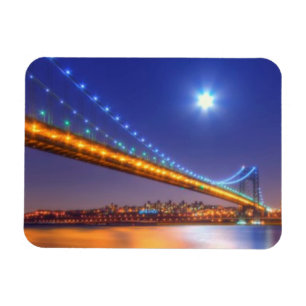 Dämmerung, George Washington BridgePalisades, NJ. Magnet