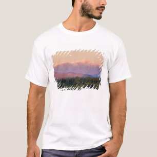 Dämmerung und Mount Washington in New Hampshires T-Shirt