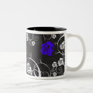 Dämmerungs-Blau-Tasse Zweifarbige Tasse