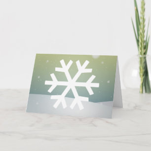 Dämmerungs-Karte Feiertagskarte