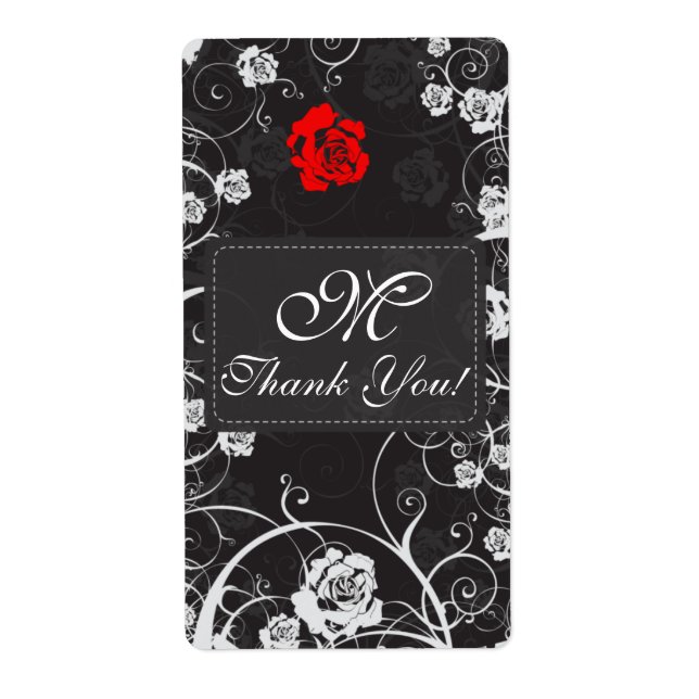 Dämmerungs-Monogramm danken Ihnen (Vorne)