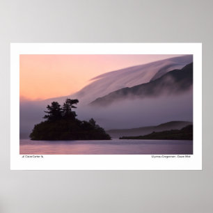 Dämmerungs-Nebel Poster