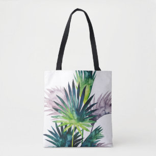 Dämmerungs-Palmen-Palmwedel Tasche