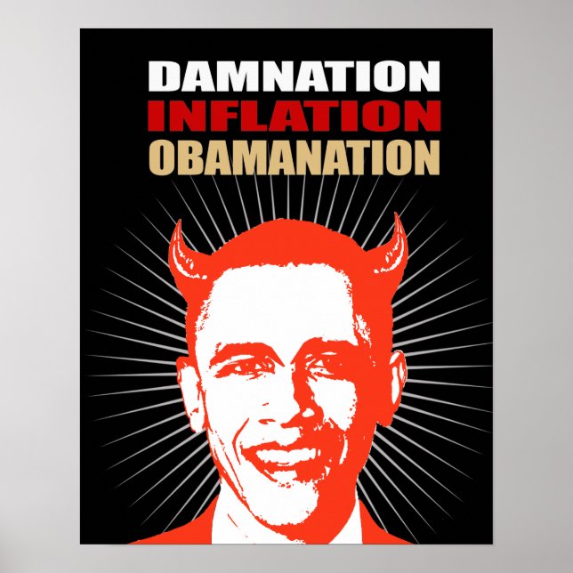 DAMNATION. INFLATION. ZIELSETZUNG POSTER (Vorne)