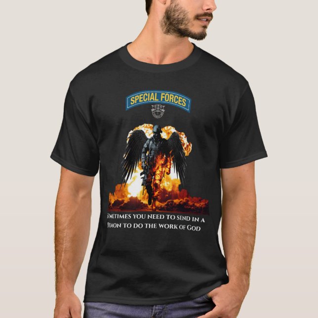 Dämon einsenden T-Shirt (Vorderseite)
