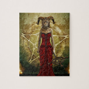 Dämon-Frauen-Puzzle