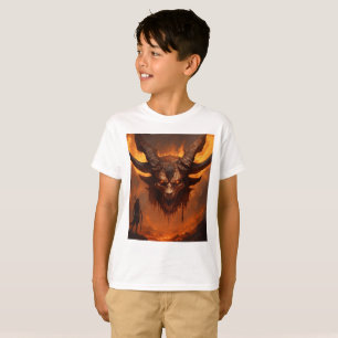 Dämon in Knochen T-Shirt