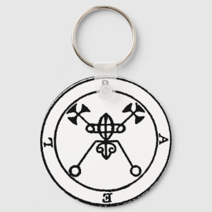 Dämon Sigil Anhänger für Dämon Bael Schlüsselanhänger