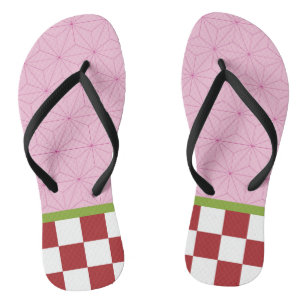 Damon Slayer Nezuko Kamado Pair de tongs