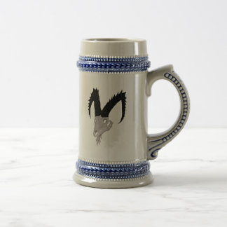 Dämon-Ziegen-Schädel-Tasse Bierglas
