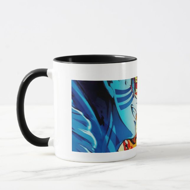Dämonenschicht (Rengoku kyojuro und akaza) Kampf Tasse (Links)