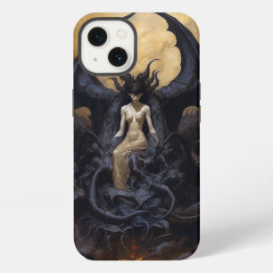 Dämonin Dark Fantasy Goth Gothic Kunst iPhone Hülle