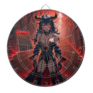 Dämonin mit Kontakt auf der Kreuzung, Anime-Dämon Dartscheibe