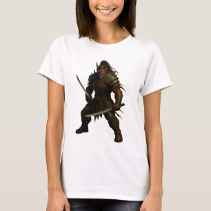 Dämonischer Samurai-Krieger T-Shirt