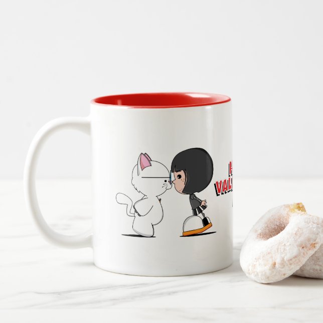 D'amour tasse de Pythagore maintenant (Avec donut)
