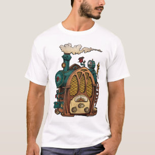 Dampf angetriebener Radio SPPS T-Shirt