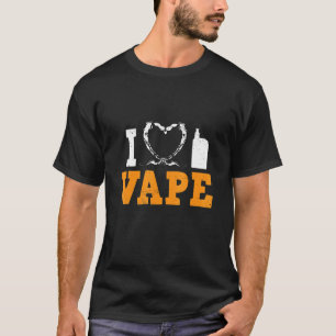 Dampf Dampfer E Zigarette Vape E Shisha Rauchen R T-Shirt