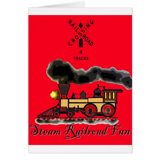 Dampf-Eisenbahn-Fan (Vorne)