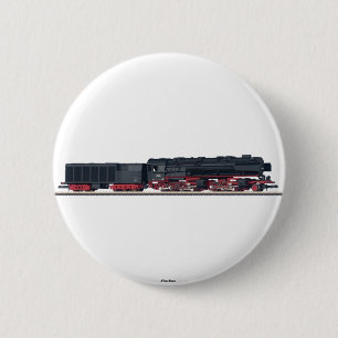 Dampf-Lokomotive-BR 53 Borsig Knopf Button