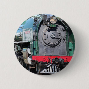 Dampf-Lokomotive, Goolwa, Südaustralien Button