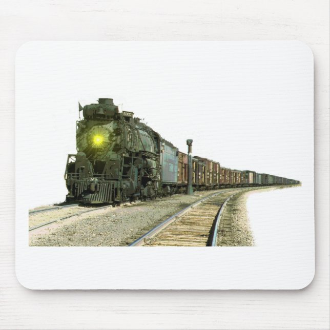 Dampf-Lokomotivlandschaft Mousepad (Vorne)