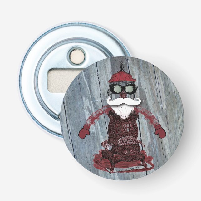 Dampf-Punk Sankt Flaschenöffner (Vorderseite)