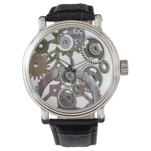 Dampf-Punkuhr Armbanduhr