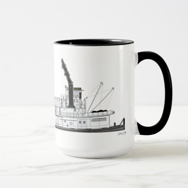 Dampf Towboat Alexander der Mackenzie Tasse (Rechts)