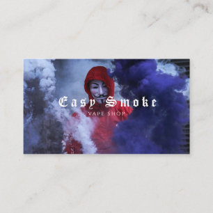 Dampf Vaping Rauch Rauchen Shopcigar Visitenkarte