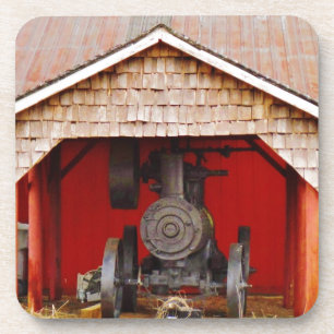 Dampfantrieb Antique Tracter Untersetzer