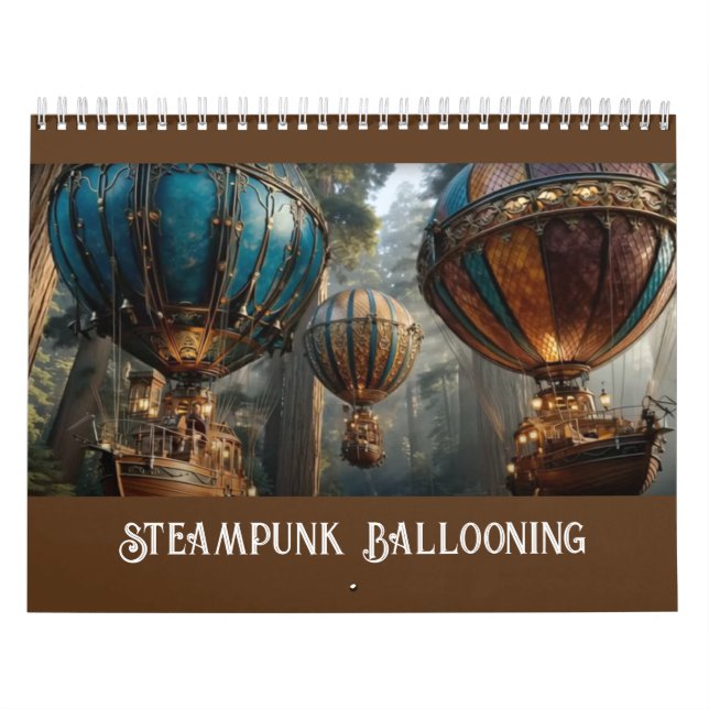 Dampfballon Kalender (Titelbild)