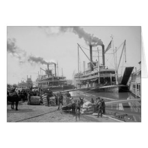 Dampfboote in Vicksburg, 1910