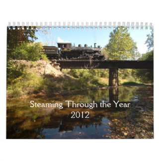 Dämpfen durch den Jahr-Kalender Kalender