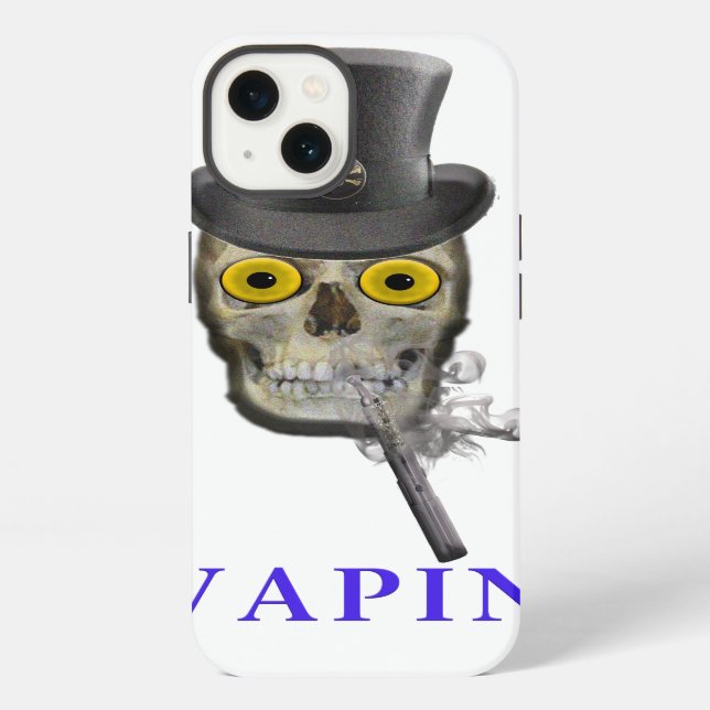 Dampfen iPhone Hülle (Rückseite)