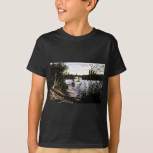 Dampfer auf dem Saskatchewan River, Edmonton, Alta T-Shirt