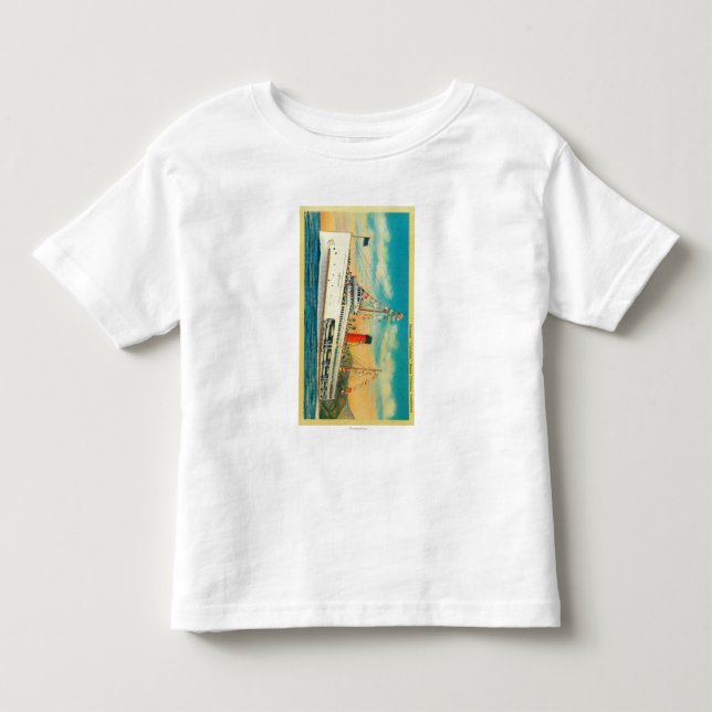 Dampfer "Catalina" in Insel Sankt Catalina Kleinkind T-shirt (Vorderseite)