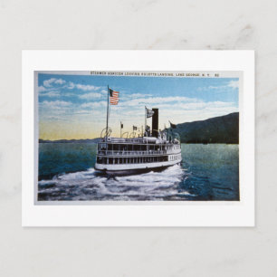 Dampfer "Horicon", Lake George, New York Postkarte