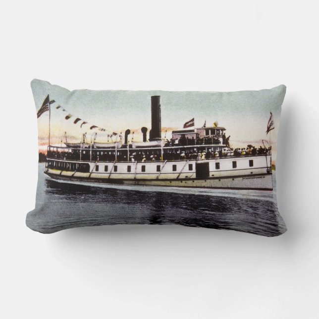 Dampfer Machigonne aorpswell Steamboat Company Lendenkissen (Vorderseite)