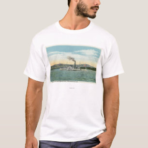 Dampfer Mt. Washington, Ossipee Strecken-Ansicht T-Shirt