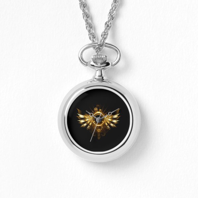 Dampfflügel Armbanduhr (Vorderseite)