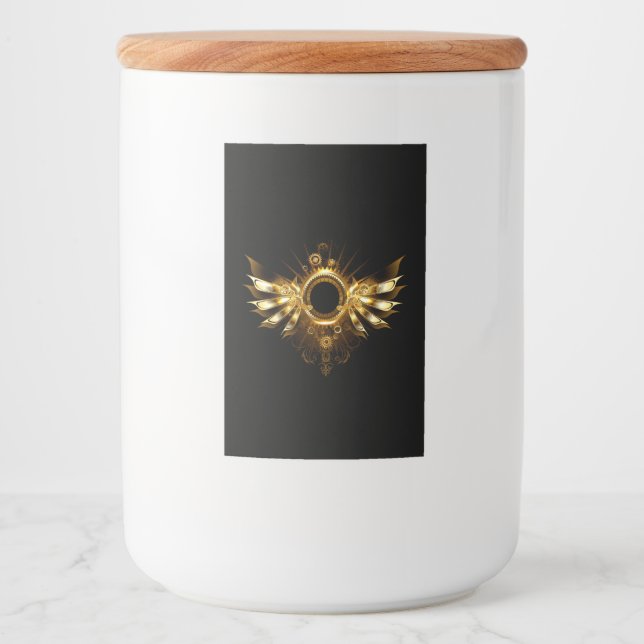 Dampfflügel Lebensmitteletikett (Vorderseite)